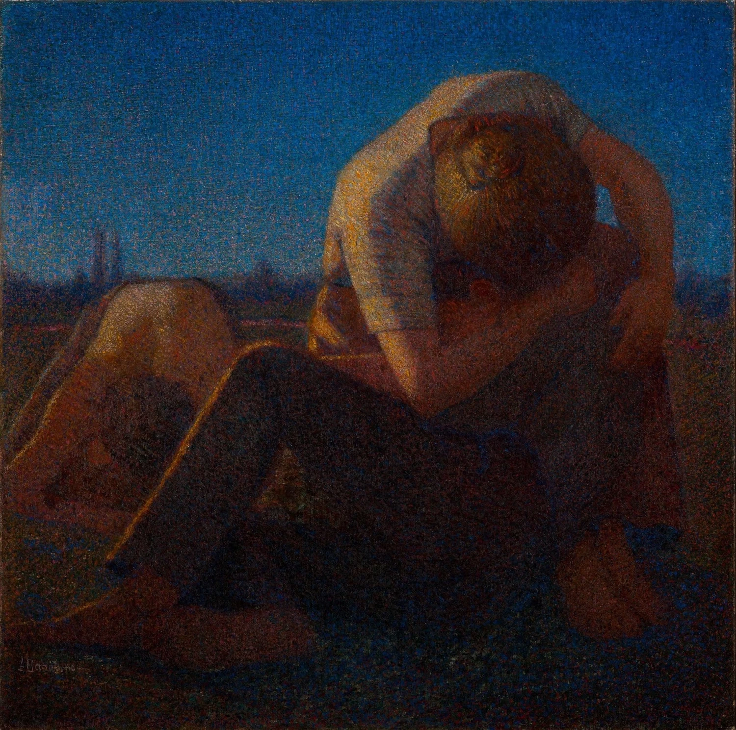 Fine di un giovane contadino, 1910 - 1912